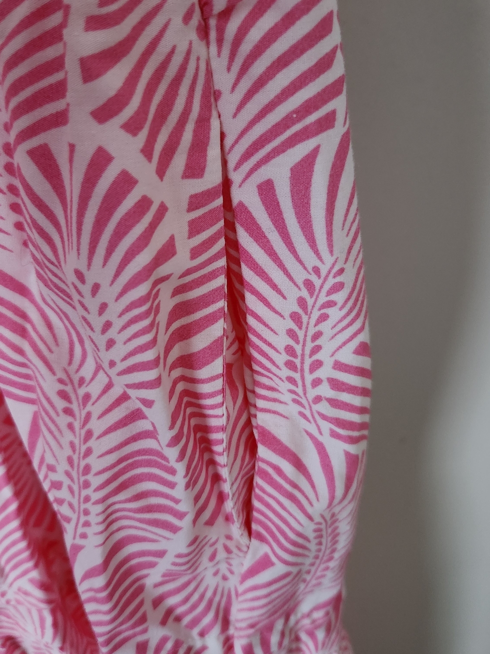 Anthropologie | The Somerset 100% Cotton Maxi Dress Raspberry Motif - Size S - Picture 7 of 12